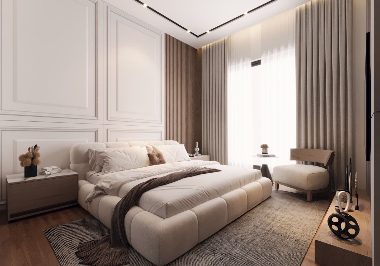 Small Space, Big Style: A Modern Luxury Studio Apartment