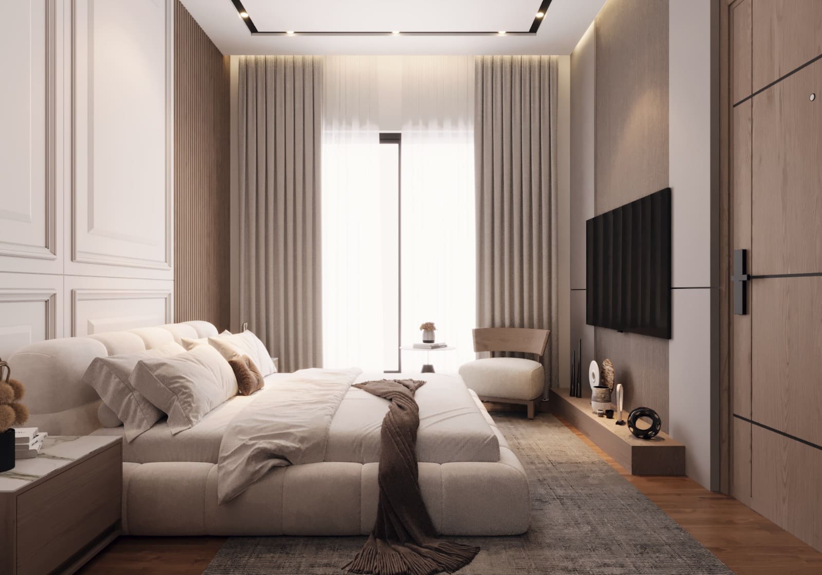 Small Space, Big Style: A Modern Luxury Studio Apartment