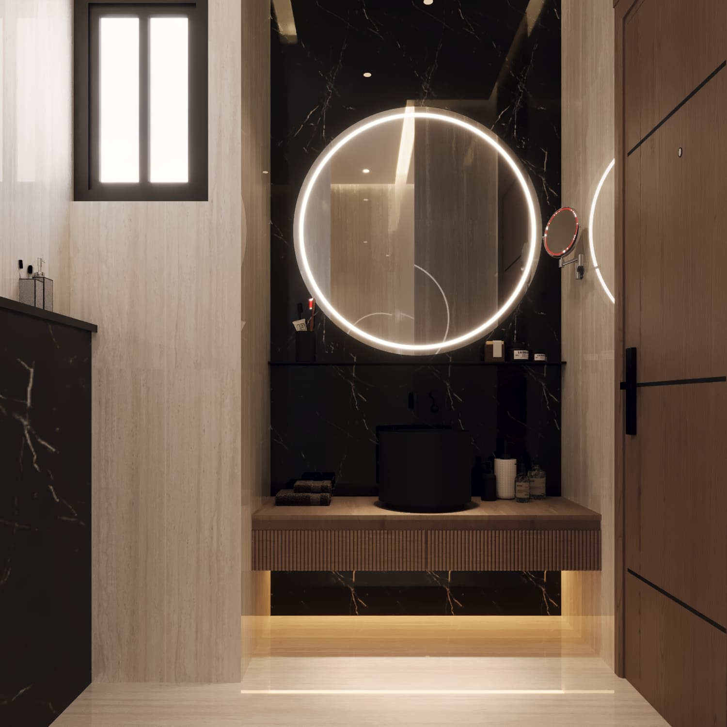 Small Space, Big Style: A Modern Luxury Studio Apartment